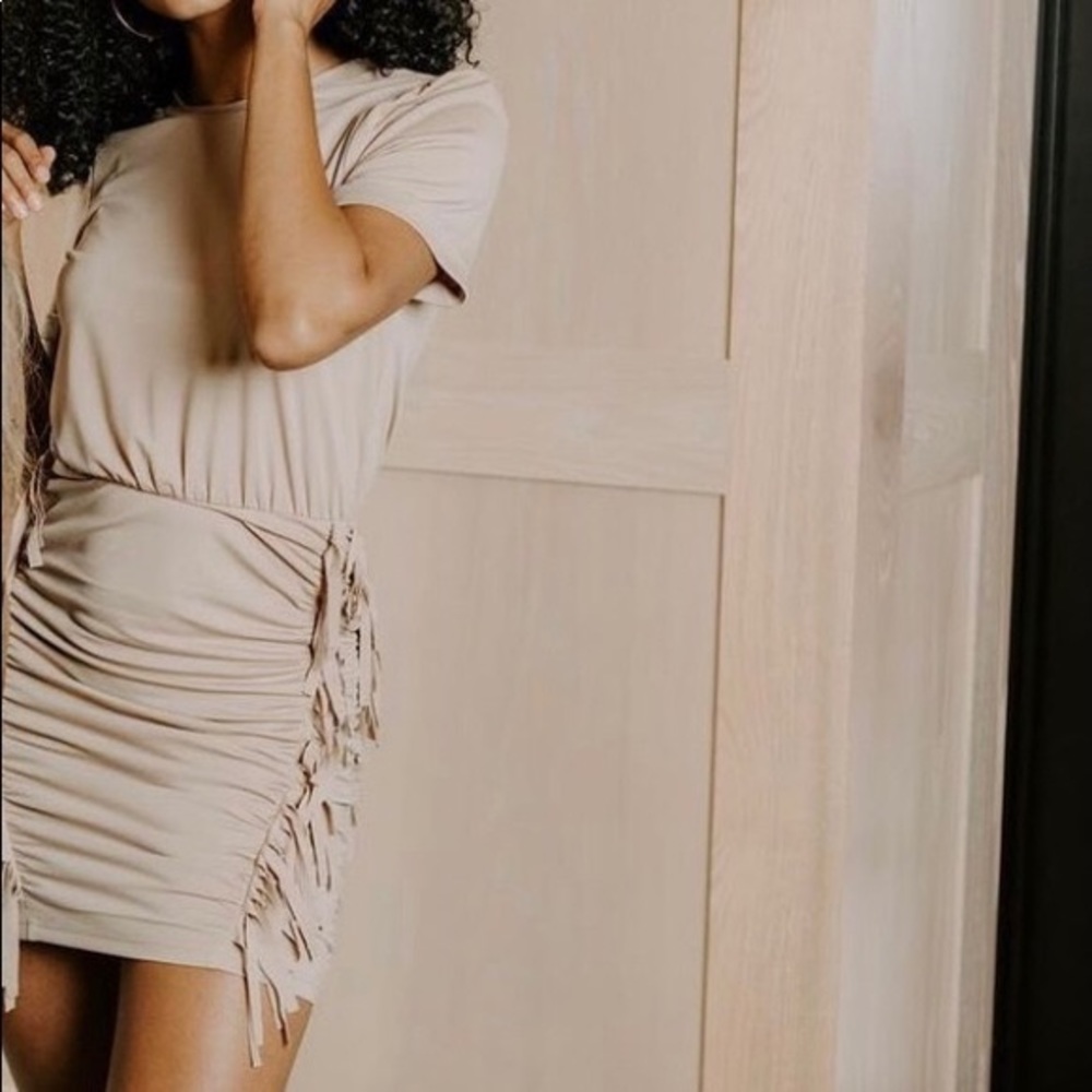 Kittenish Fringe Dress